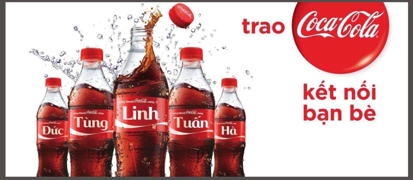 chiến dịch Share a Coke-tái định vị thương hiệu