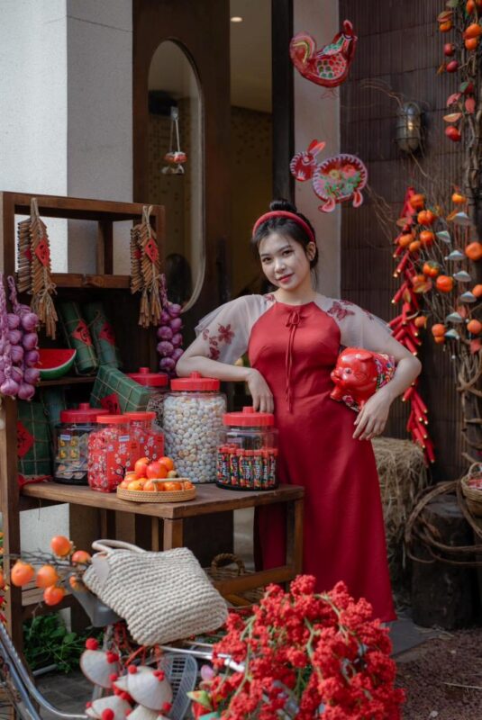 chụp áo dài