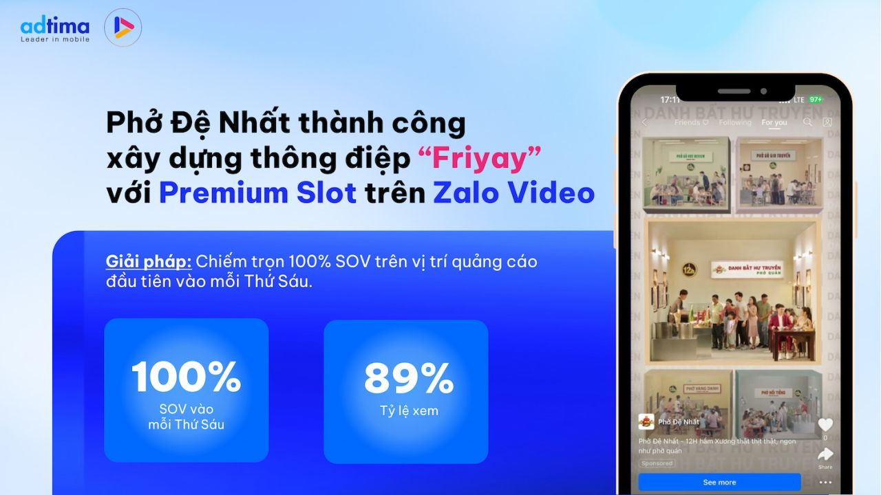 Case study: Phở Đệ Nhất – Khi video ngắn gắn liền trải nghiệm thương hiệu